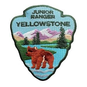 Junior‎ Ranger Yellowstone Embroidered Patch - Multicolor